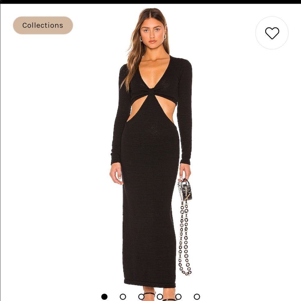 NWT Cult Gaia Jana Dress Black - Picture 1 of 9